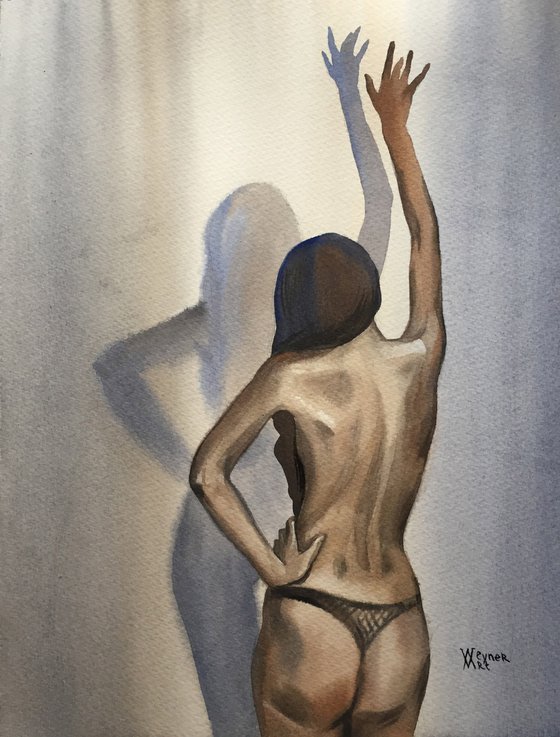 The woman from the back