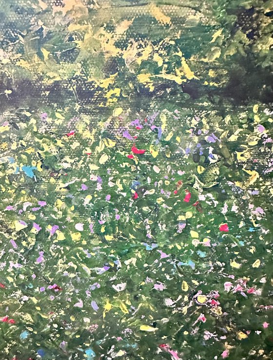 Textured Wildflower Meadow