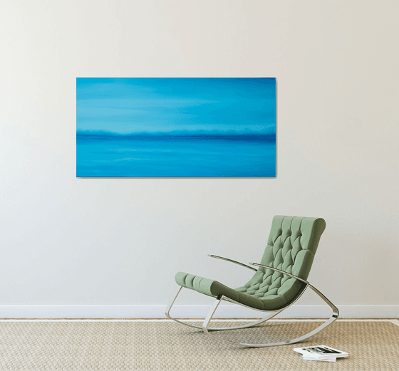 Light blue sea