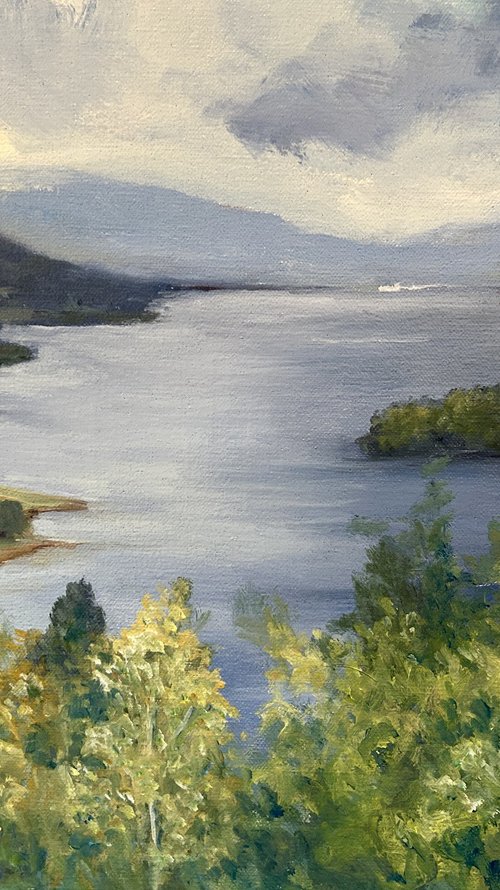 Queens View Pitlochry by Andrew Moodie