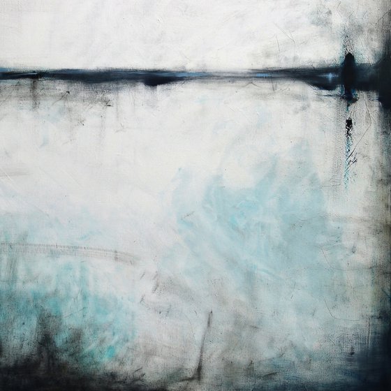 Ink with turquoise I