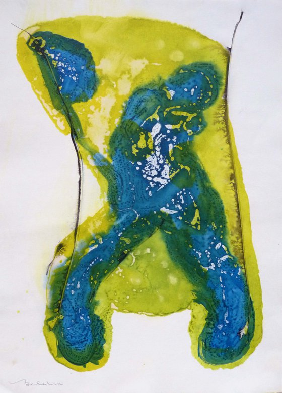 FLUID BODY DN10, 42x58 cm - Artfinder EXCLUSIVE