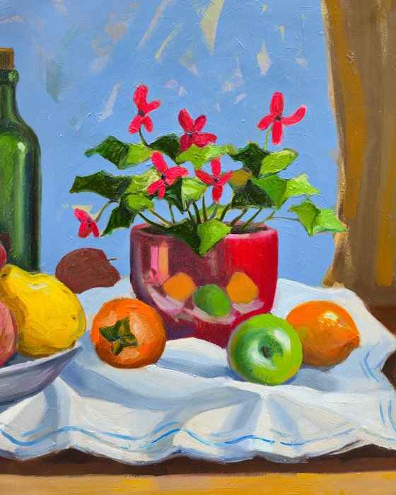 Still life with flowers