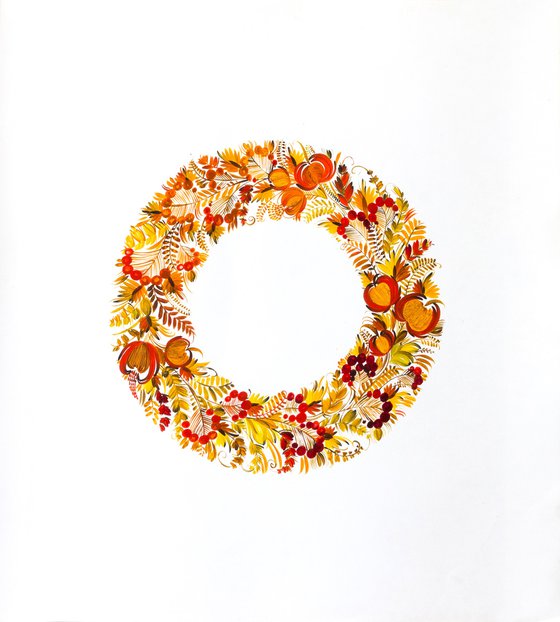 Wreath 55 x 60 cm / 21.65 x 23.62 inch