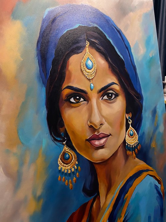 Indian woman portrait 3
