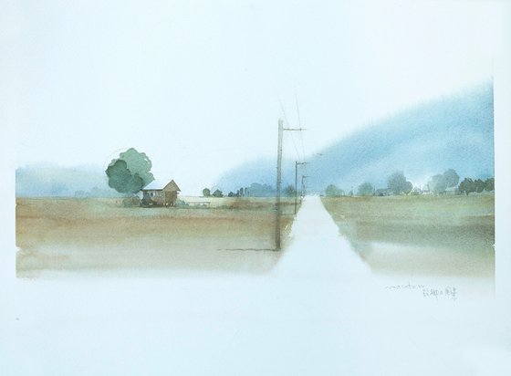 Straight Road in the Countryside (2014)