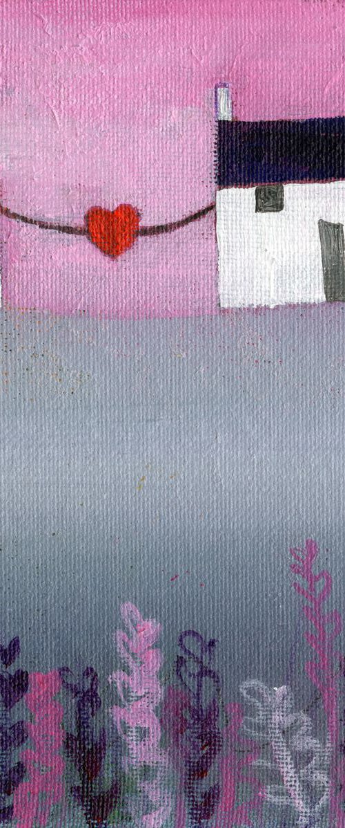 Original Small Art Cottages by Eleanore Ditchburn