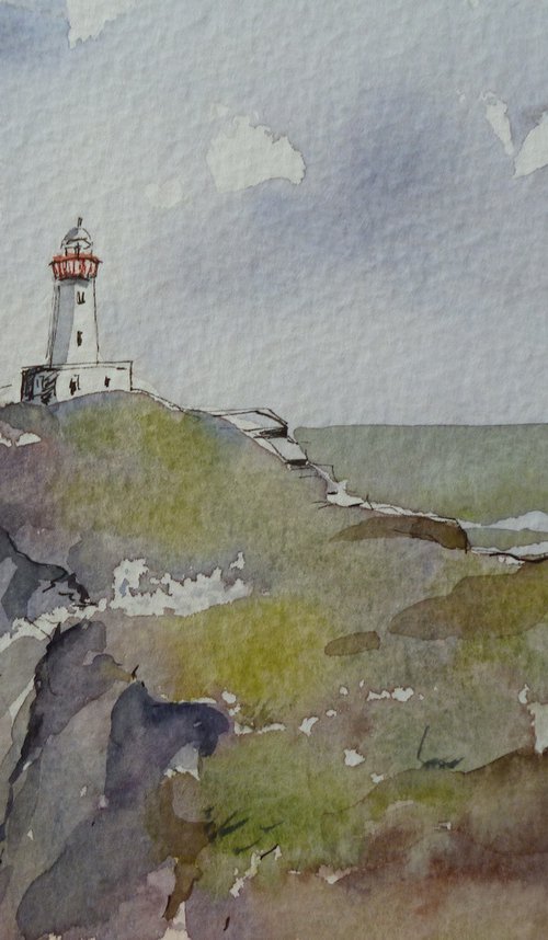 Bailey Lighthouse by Maire Flanagan