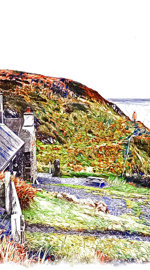 Walking the Welsh Coastal Path - 1 by Tony Roberts