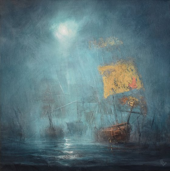 " Harbor of destroyed dreams - Under the Cover of Moonlight "