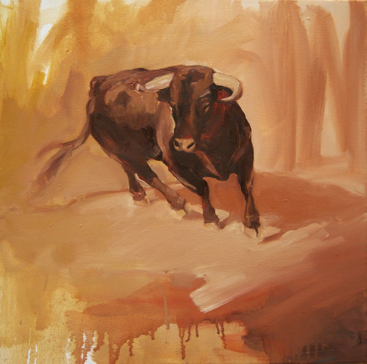 Toro Bravo III (study) by Zil Hoque