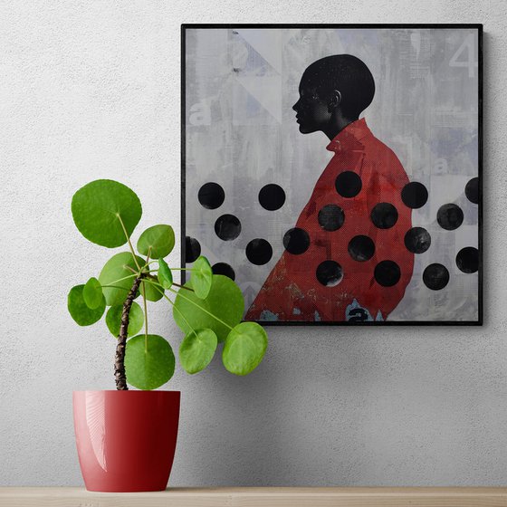 321_Silhouette in red and black