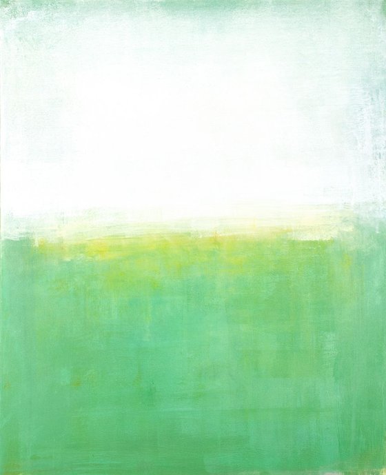 Green Field 24x30 inches