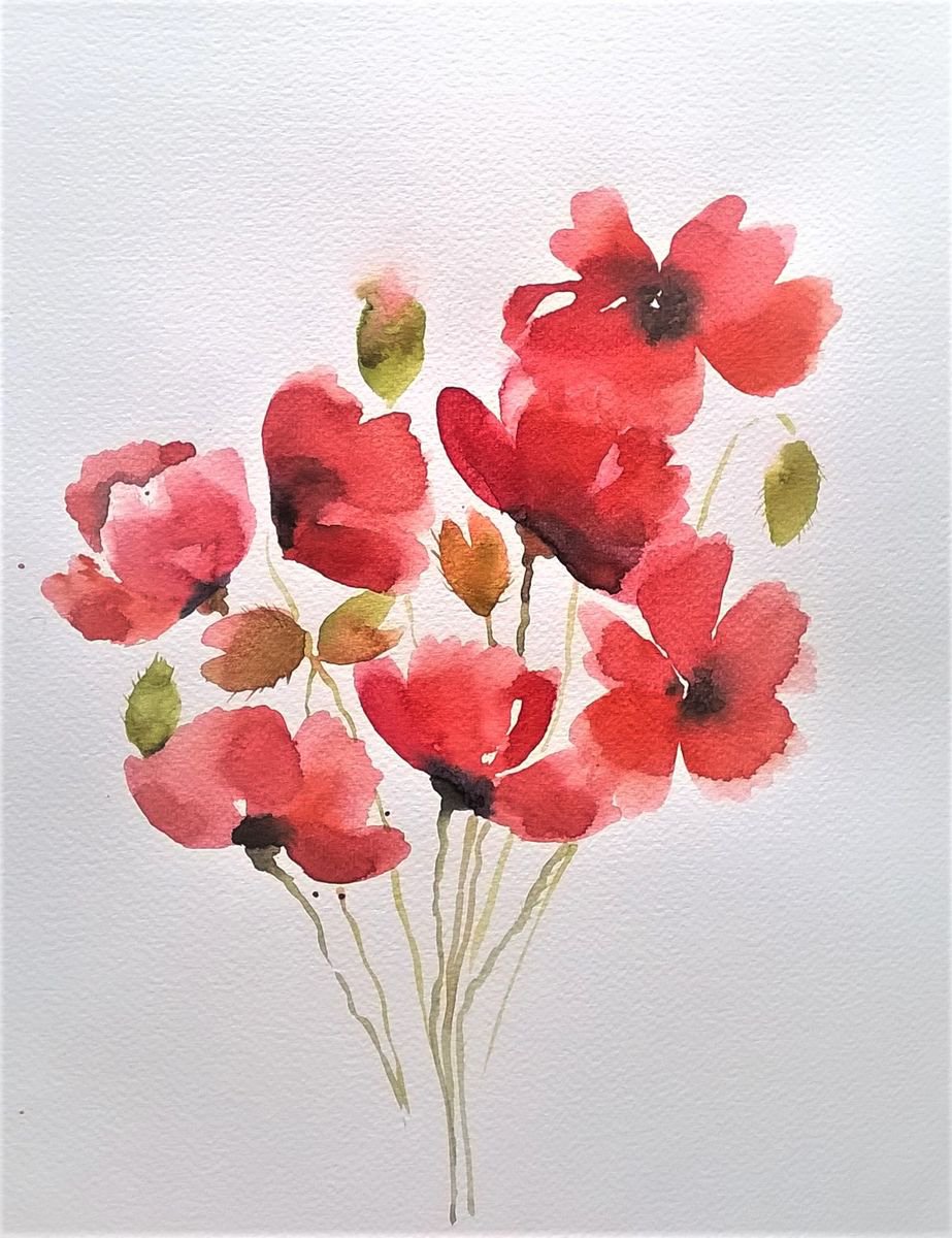 maki kwiaty by Barbara Mazur