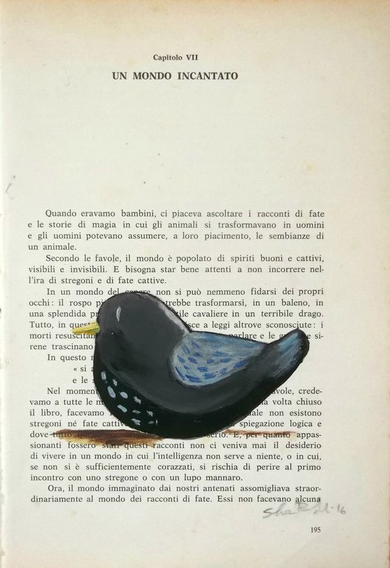 The blackbird on page