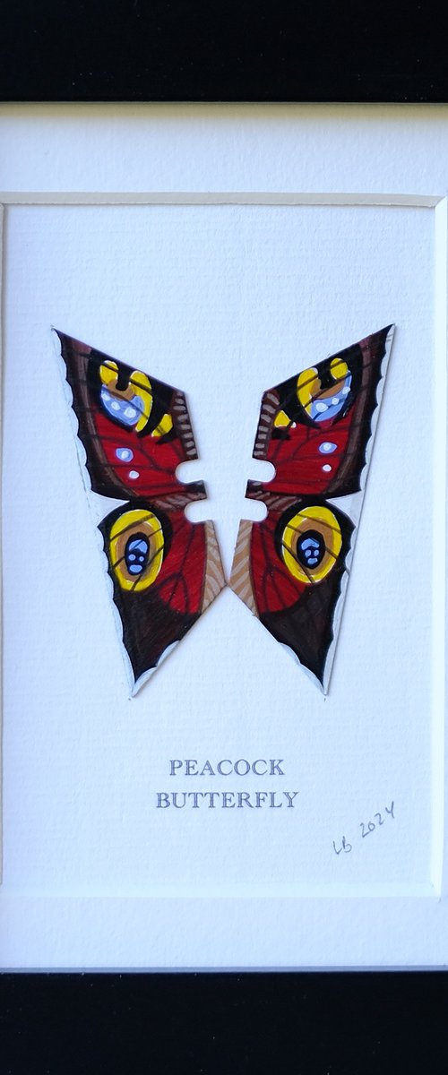 Peacock butterfly by Lene Bladbjerg