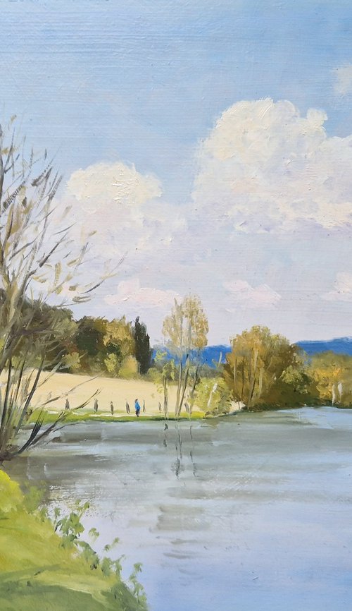 SUR LA MAYENNE by José DAOUDAL