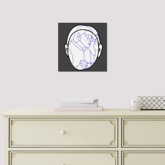 Face 2 Face - salon wall decor