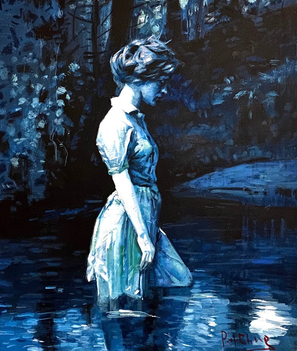  Memories In The Water By Paul Cheng, 20 X 24, Artwork For Sale On Artfinder