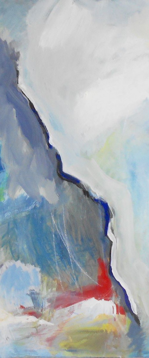 The Crack I Abstract by Gesa Reuter