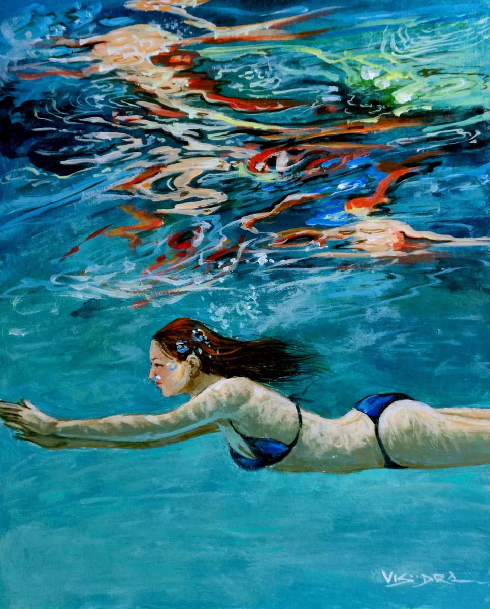 Girl swimming50 by Vishalandra Dakur