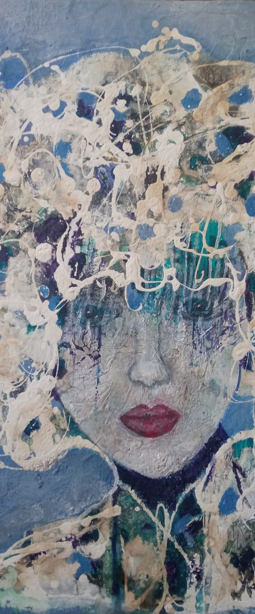 Portrait of woman. Carla by Sylvie Oliveri