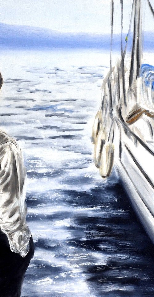 Sailing the Aegean by Ruslana Levandovska