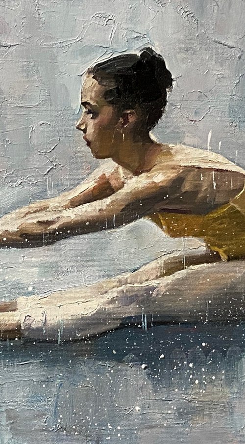 Resting Dancer by Paul Cheng