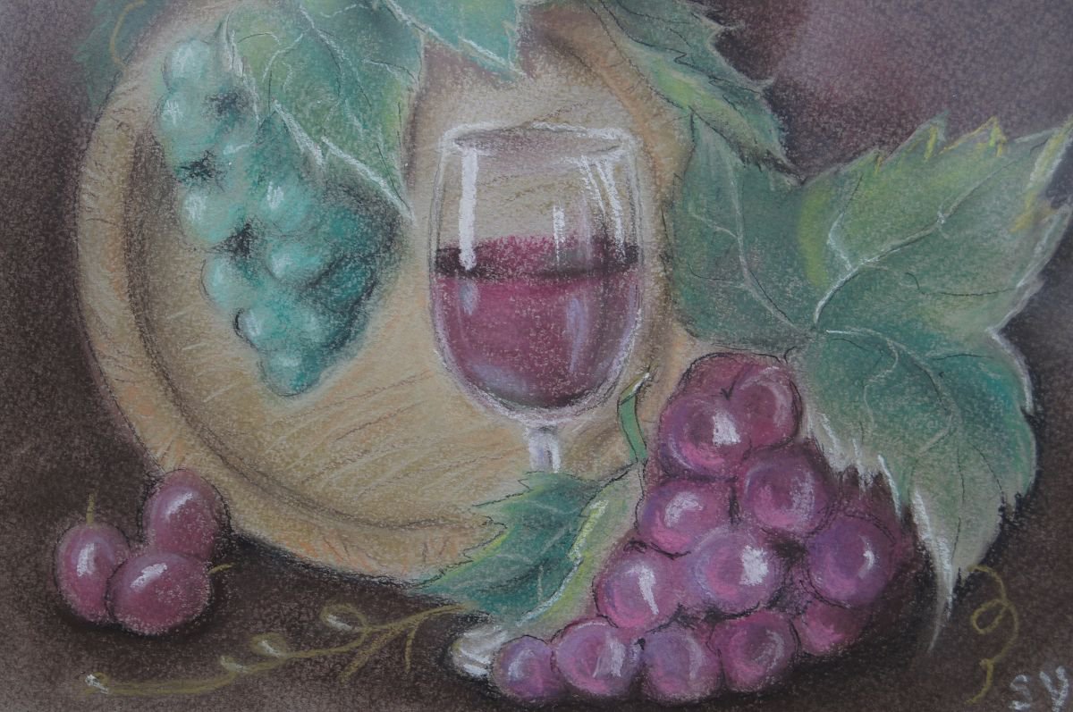 Taste of grape by Svetlana Vorobyeva