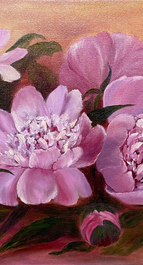 Peonies by Olga Kurbanova