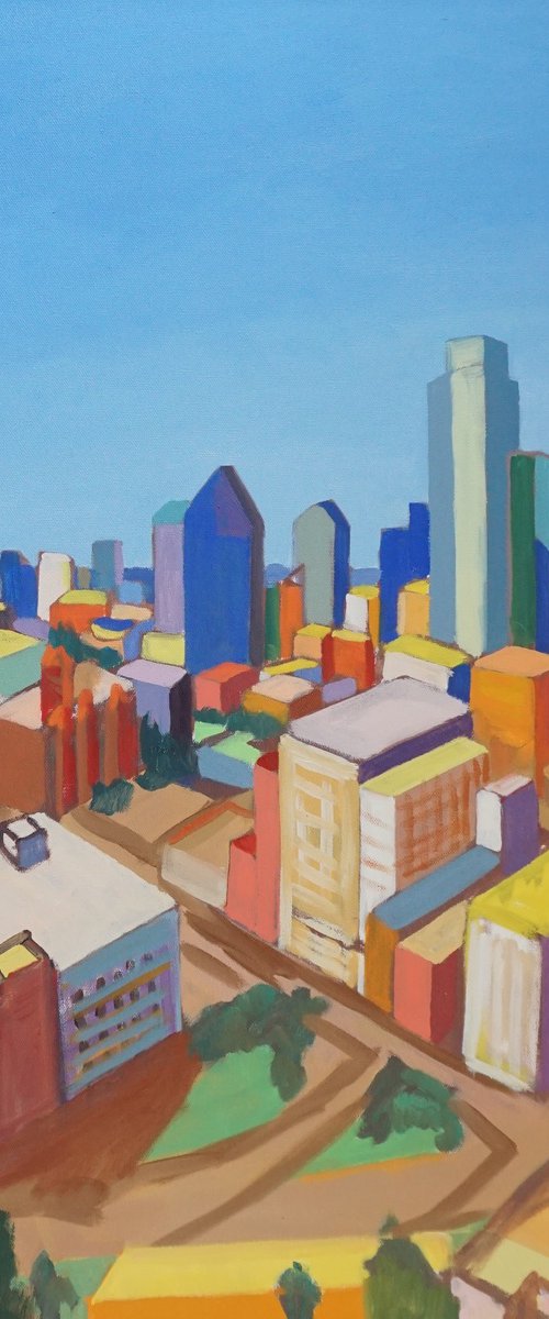 Dallas From Above by Patty Rodgers