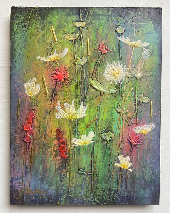 'Abstract Floral Painting 1’