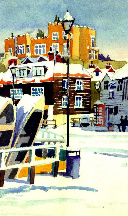 Broadstairs in Winter Colours by Peter Day