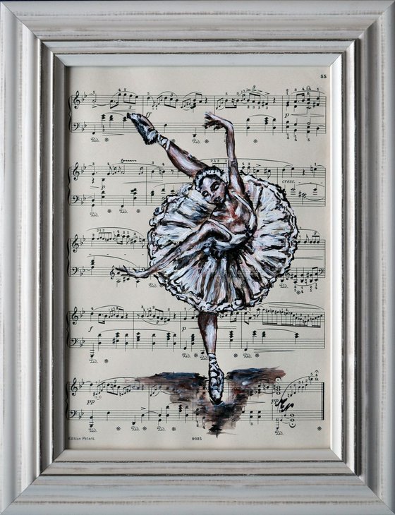 Framed Ballerina XVIII