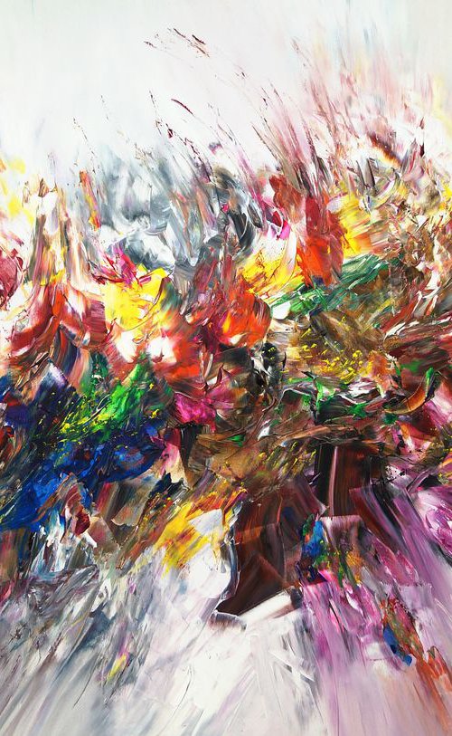 Energy Cloud Magenta XL 1 by Peter Nottrott