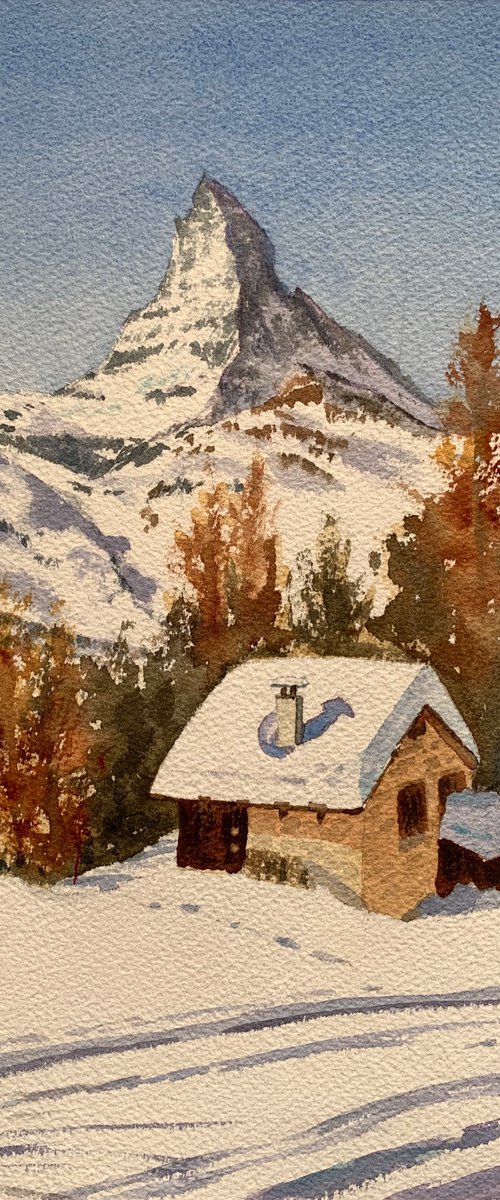 Zermatt cottage by Shelly Du
