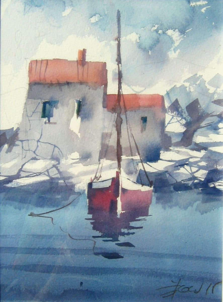 Adriatic entries... by Goran Zigolic Watercolors