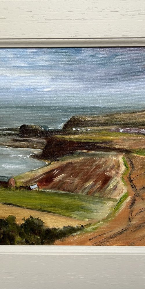 Cleveland Way Towards Staithes by Andrew Moodie