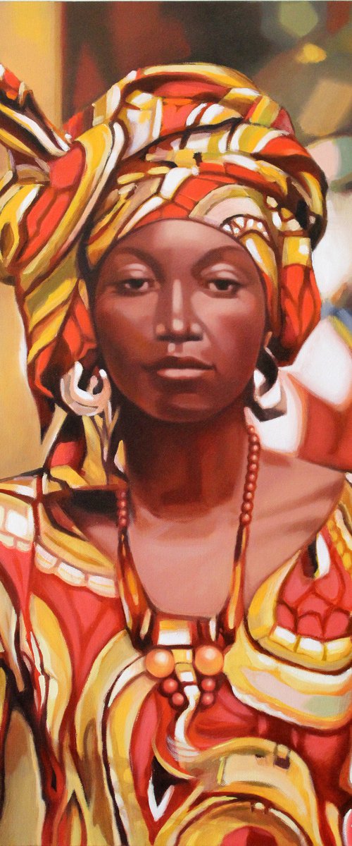 African beauty#6 by Volodymyr Melnychuk