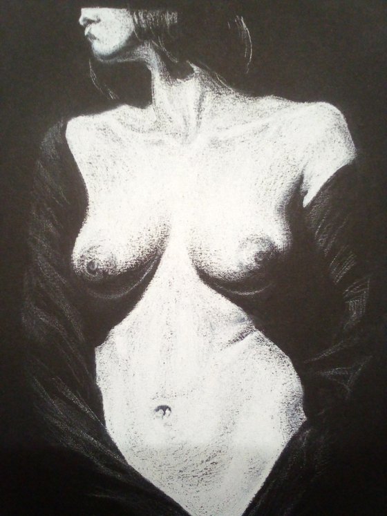 Nude noir #266 (21X29)cm