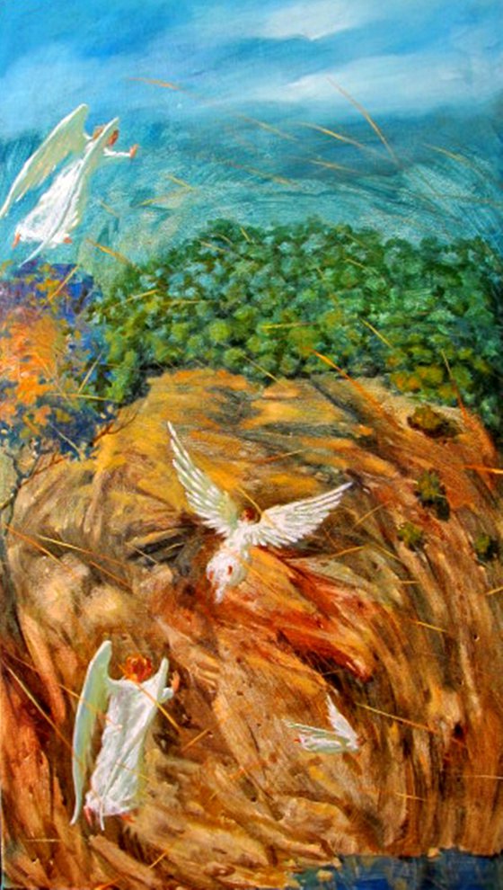 Angels descending to Earth