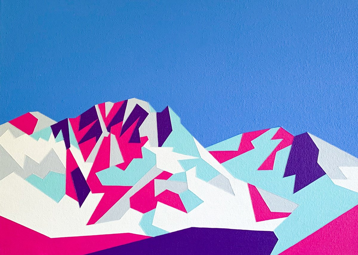 Blackcomb Glacier, Whistler by Zoe Hattersley
