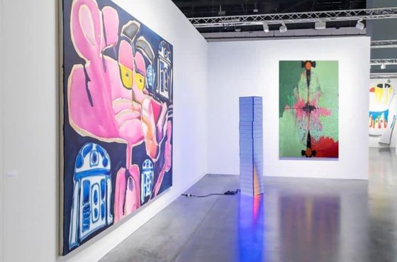 Green Figurative Abstract