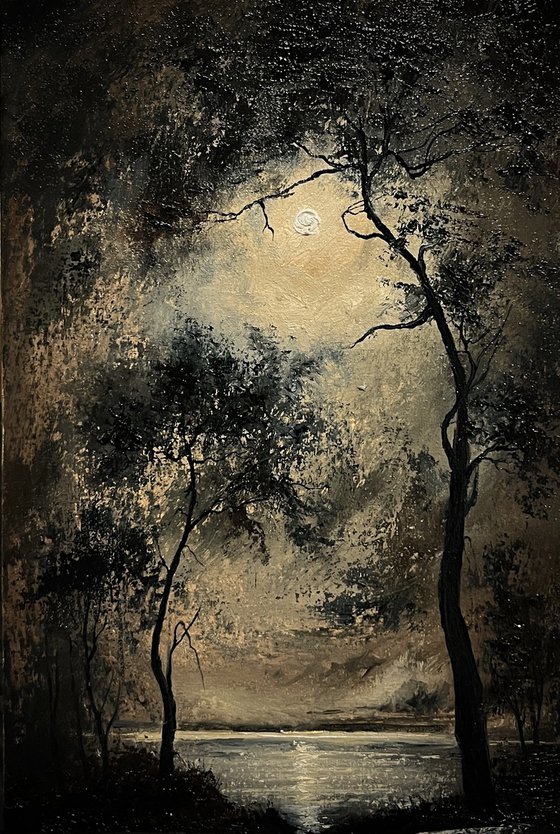 Nocturne lake