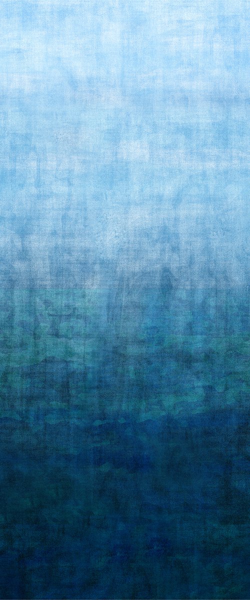 The Gradual Seascape 127 x 127cm by George Hall