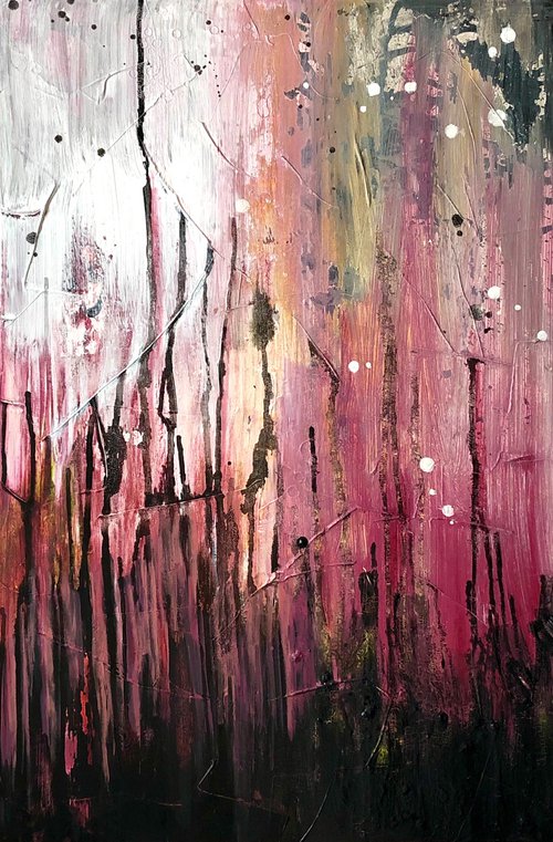 Pink ascension by Mariane Lefevre