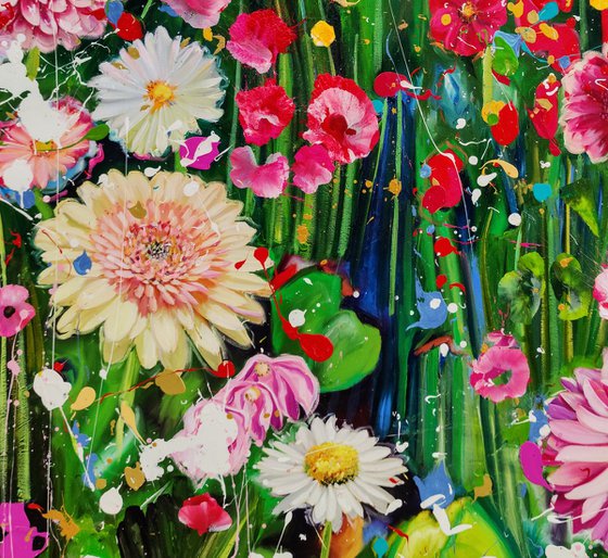 we fell in summer flowers