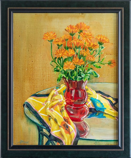 Orange Marigolds