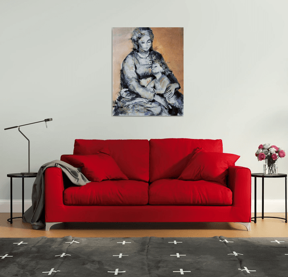 Madonna and child 5