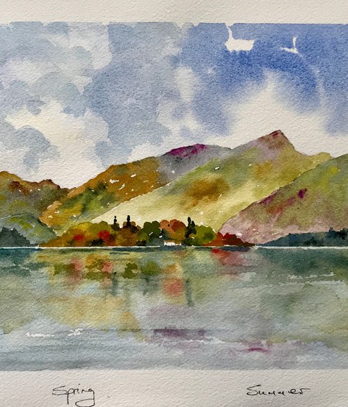 Four Seasons at Derwentwater by Brian Tucker